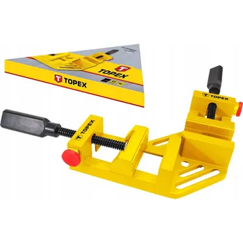 Truhlářská svěrka Úhelníková svěrka TOPEX 70 x 65 mm