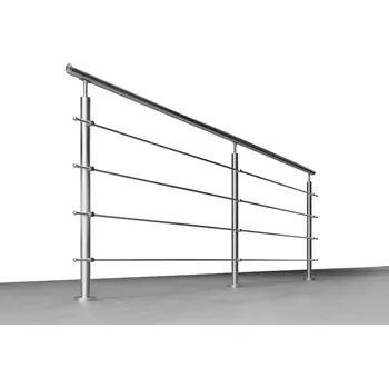 Zábradlí Hahn Steel Nerezové zábradlí - set (délka:3000 x výška:900mm) LESK