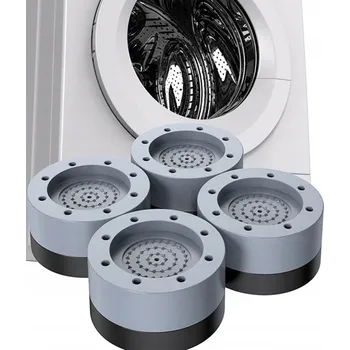 Praní a péče o prádlo ANTIVIBRAČNÍ PODLOŽKY POD NOŽIČKY PRAČKY MYČKY ZVYŠUJÍCÍ