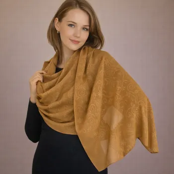 Šátek Dámský šátek 90 x 175 cm FLORA- 17