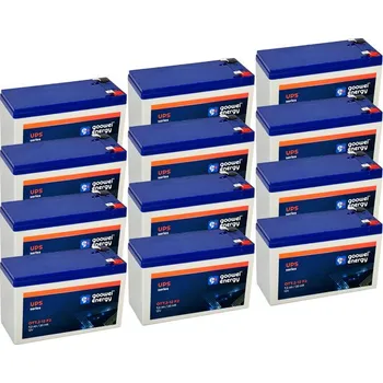 Záložní baterie Baterie pro UPS (12x Goowei Energy OT7.2-12 F2)