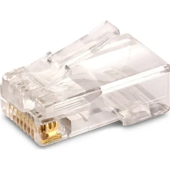 Patch panel Síťová zástrčka GETFORT RJ45 CAT.5e 8P8C