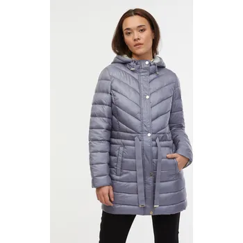Oblečení a móda Orsay Dámské Šedý dámský zimní prošívaný kabát ORSAY Šedá XS (2295048)