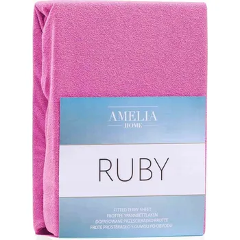Prostěradlo AMELIAHOME RUBY PROSTĚRADLO KLASICKÝ STYL, FROTÉ MATERIÁL - 200-220 x 200 cm -