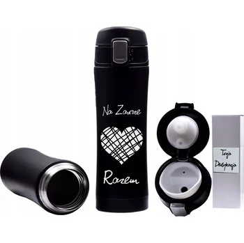 Termohrnek Termohrnek s GRAVÍROVÁNÍM na Valentýna Dárek s personalizací pro zamilované