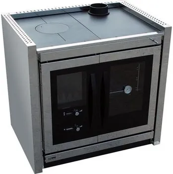 Sporák na tuhá paliva Sporák MBS SD STRONG nerez