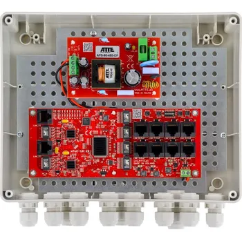 Switch EXTERNÍ 8PORTOVÝ POE SWITCH PRO 8 IP KAMER ATTE IP-8-20-L2