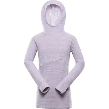 Chlapecká mikina Dívčí rychleschnoucí mikina ALPINE PRO GORFO velikost 116-122 pastel lilac
