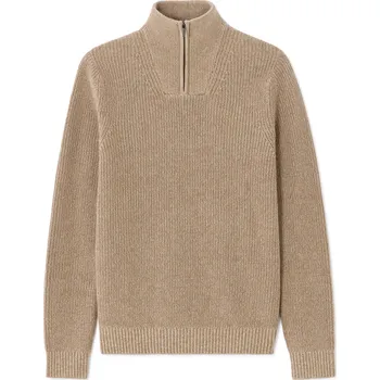 Pánské oblečení Celio Metrucker svetr s rolákem Celio hnědá 3505081