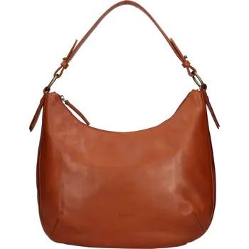 Kabelka Dámská kožená kabelka Bellicci Gracina - koňak