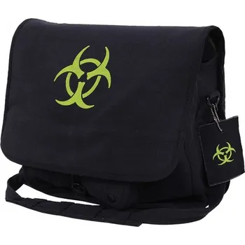 Taška PARATROOPER přes rameno BIO-HAZARD ČERNÁ