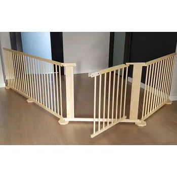 Obraz Ochranná zábrana Maluchowelove dřevěná 364 cm bezbarvá