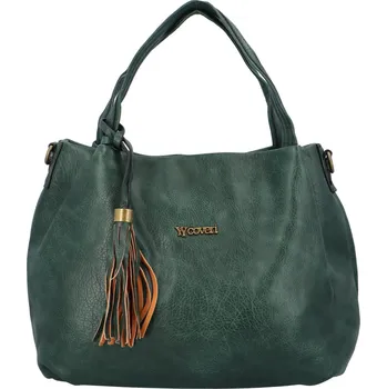 Kabelka Trendová dámská koženková kabelka Elpoko, zelená