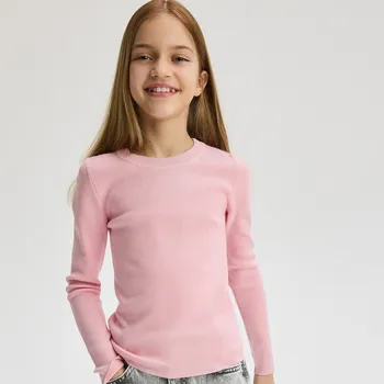 Dívčí svetr Reserved - Svetr s viskózou - růžová - 230DB-30X - 230DB-30X-128-5