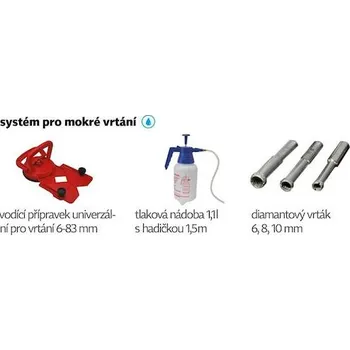 Vrták Diamantový Vrták korunkový 6 mm Multi Tools DVRT6