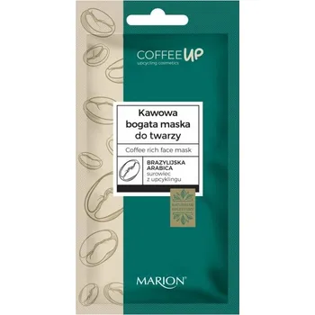 Pleťová maska MARION KÁVOVÁ MASKA NA OBLIČEJ - BOHATÁ RECEPTURA 8ML
