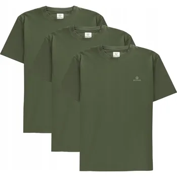 BETLEWSKI sada 3x pánské tričko bavlněné s krátkým rukávem S