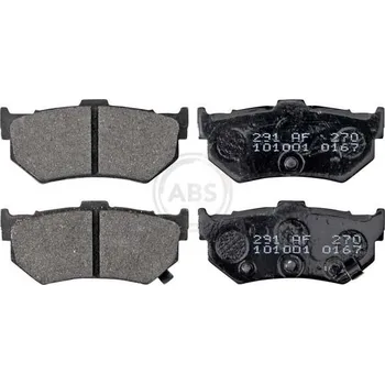 Brzdová destička Sada brzdových destiček, kotoučová brzda A.B.S. 36173