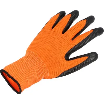 Pracovní rukavice Jipos Tools Ochranné rukavice, nitrilové, 11" oranžové 8314 JIPOS