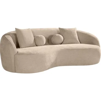 Pohovka LABEL51 Třímístná pohovka NOVO béžovohnědá 236cm GA-80.142