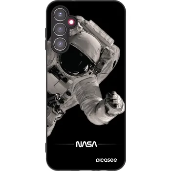 Pouzdro na mobilní telefon Picasee silikonový černý obal pro Samsung Galaxy A14 5G A146P - Astronaut Big