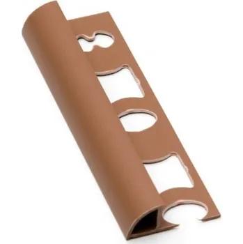 ukončovací lišta Lišta ukončovací "oblá" Profil-EU, PVC, délka 250 cm, výška hrany 10 mm, L1025019