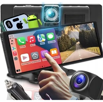 Autorádio Autorádio Retoo s dotykovým displejem, Apple CarPlay, Android Auto, kamera
