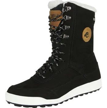 Dámské kozačky GUGGEN MOUNTAIN Dámské vysoké nepromokavé kožené boty HPC58 36 ČERNÁ