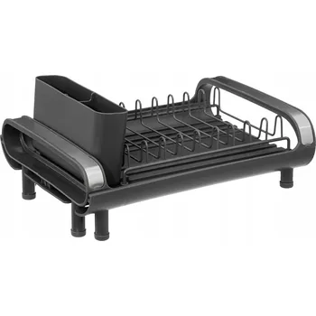 Organizace kuchyně ODKAPÁVAČ NA NÁDOBÍ ČERNÝ 49x20x13 5five Simply