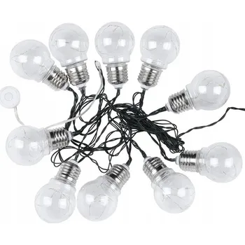 Venkovní osvětlení Světelný řetěz V-TAC 5 cm do sítě, černý