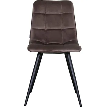 Jídelní židle LABEL51 Jídelní židle BISTRO samet taupe