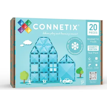 ostatní stavebnice CONNETIX Charity Pack Teal tyrkysová 20 dílů