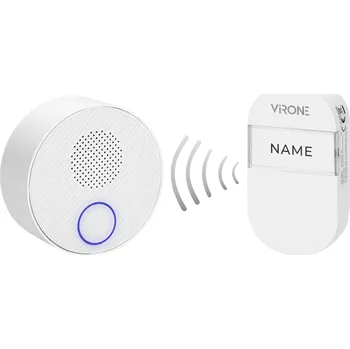 Domovní zvonek Bezdrátový zásuvný zvonek s tlačítkem