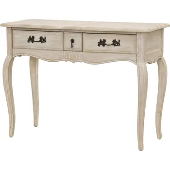 Toaletní stolek Konzolový stolek Venezia Bianco - Livin Hill Světle béžový 110x80 cm