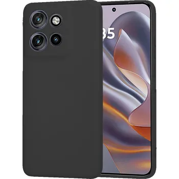 Pouzdro na mobilní telefon Techsuit SoftFlex pro Motorola Edge 50 Neo Edge 60 Neo ThinkPhone 25 černá