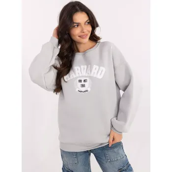 Dámská mikina Mikina EM BL 617 16.01X šedá jedna velikost