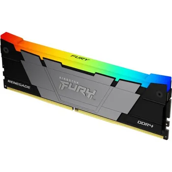 Operační paměť Kingston FURY Renegade/ DDR4/ 64GB/ 3200MHz/ CL16/ 2x32GB/ RGB/ Black (KF432C16RB2AK2/64)