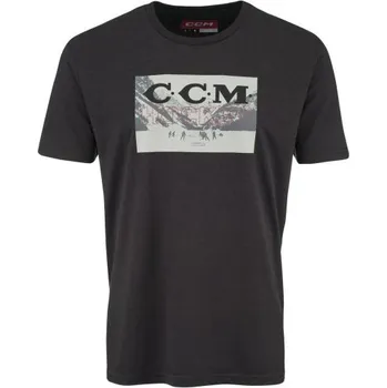 Pánské oblečení CCM Triko CCM Holiday YTH, Barva BLK, Velikost XL 1018615
