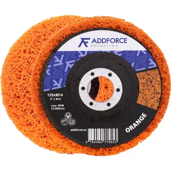 Brusný kotouč ADFORS Nylonový obrušovací kotouč STRIP, keramické zrno 125mm, oranžový