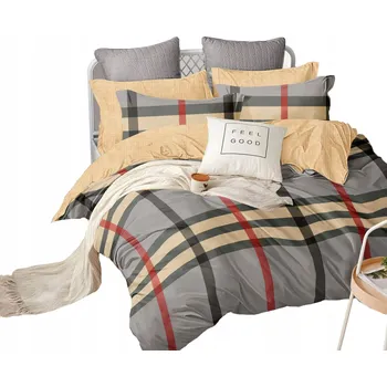 Povlečení SADA POVLEČENÍ 160x200 BAVLNĚNÝ SATÉN, POVLEČENÍ NA POLŠTÁŘE 70x80