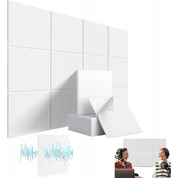 akustická pěna SAMOLEPICÍ AKUSTICKÉ PANELY S VYSOKOU HUSTOTOU SNADNÁ MONTÁŽ