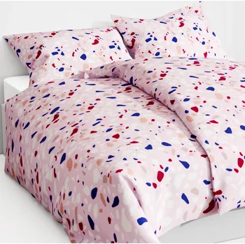 Povlečení POVLEČENÍ BAVLNA SOUPRAVA 220x200 + 2 POVLEČENÍ NA POLŠTÁŘ 70x80 CM OBOUSTRANNÉ, SILNÉ