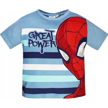 Chlapecká mikina Spiderman MARVEL TRIČKO PRO CHLAPCE, LETNÍ, EKO BIO 98 (3 ROKY)