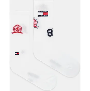 Ponožky Tommy Jeans 2-pack 701236470 bílá 00X, vel. 39/42