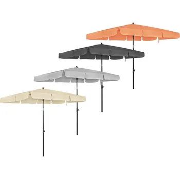 Slunečník Slunečník UV50+ 140 x 180 cm, černý 483731