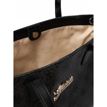 Kabelka Guess kabelka z eko kůže černá