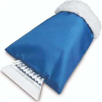 Autoškrabka Škrabka na okna s rukavicí Satis 24 x 16,5 cm červená