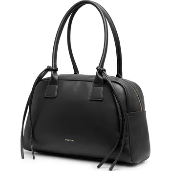 Kabelka PUCCINI kabelka kufřík eko kůže černá