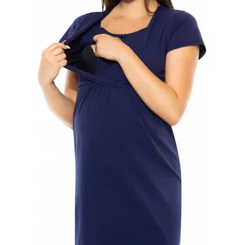 Dámská noční košile Košile pro kojící Anda L/XL bavlna krátký rukáv