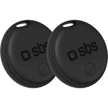 SBS Track My Dual Kit, 2 ks (TEFINDTAGAPGO2SET) černý